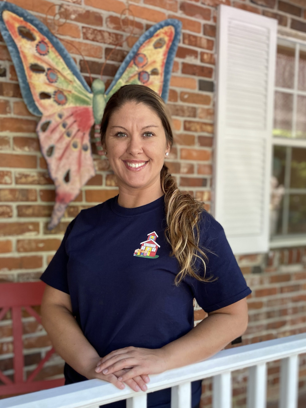 This is a photo of our teacher Ms. Jordan.